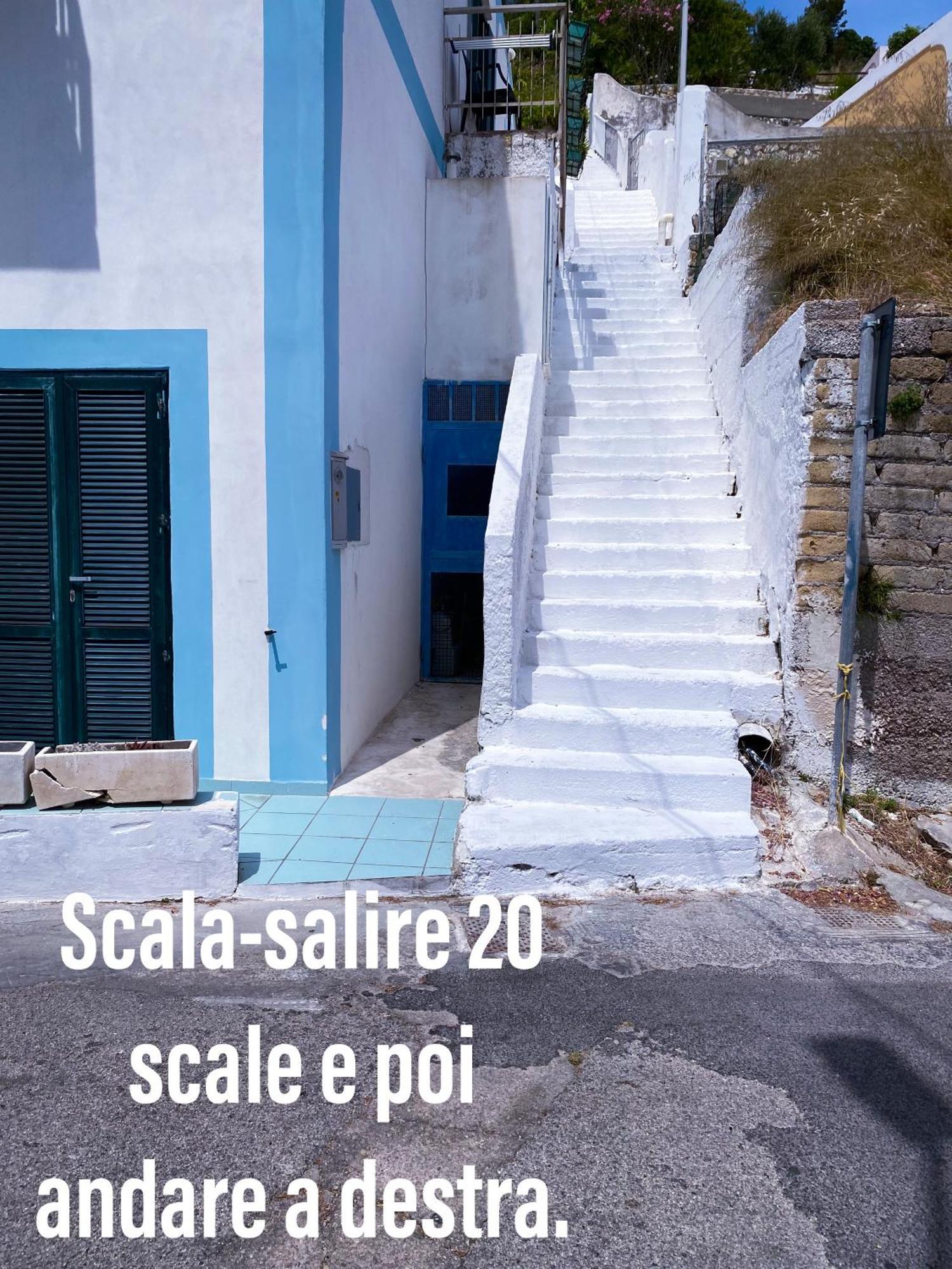 شقة Ponzamania La Terrazza Di Cala Feola المظهر الخارجي الصورة